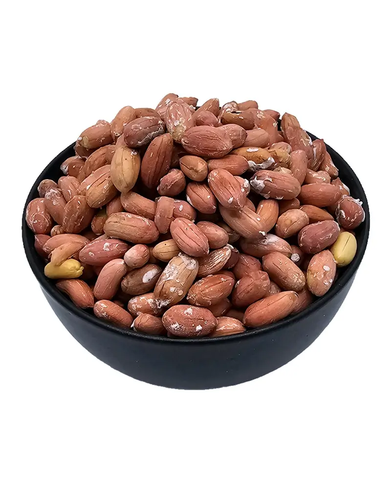 بادام زمینی آستانه نمکی